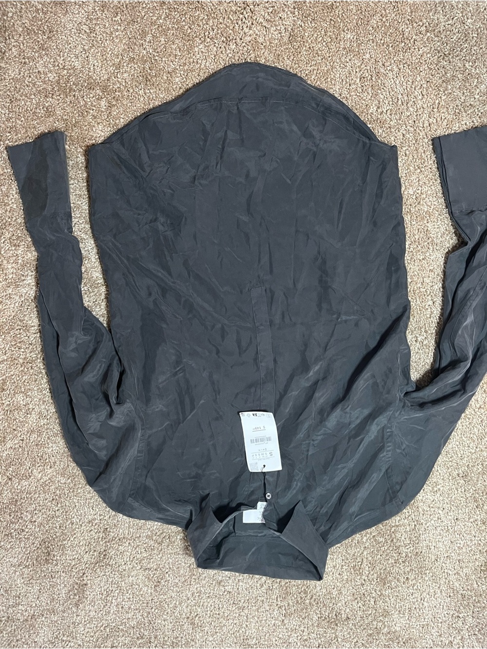 Zara x Ludovic de Saint Sernin Silk shirt. - Picture 5 of 8